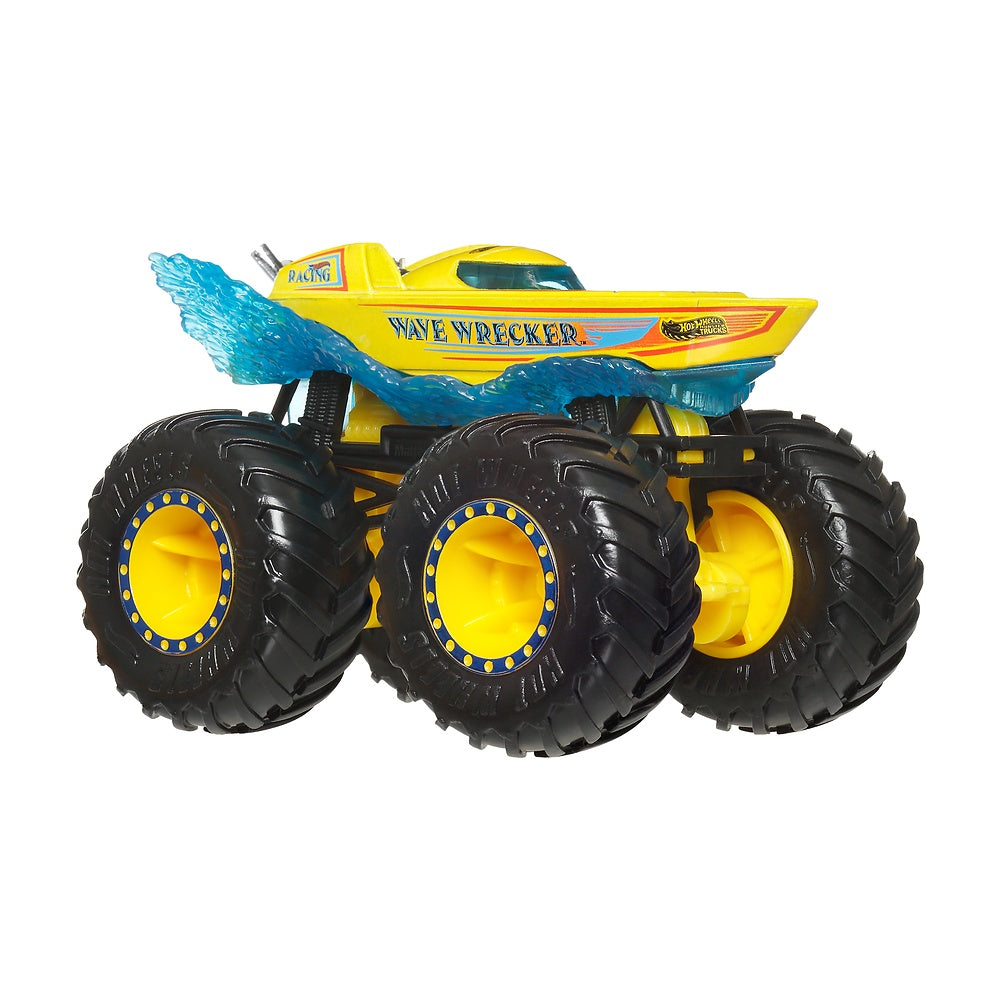 Hot Wheels Monster Truck Escala 1:64 - Wave Wrecker