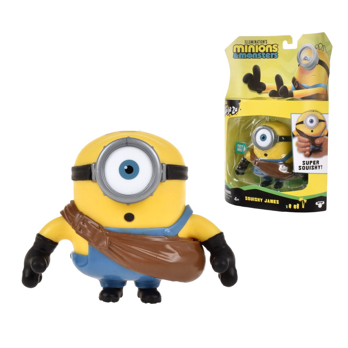 Figura Stretch Que Se Estira Minions 3 - James