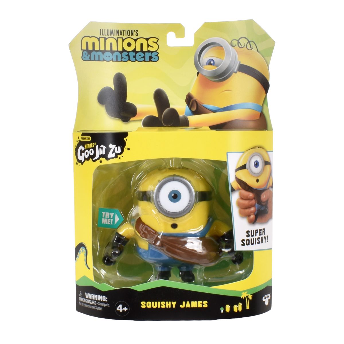 Figura Stretch Que Se Estira Minions 3 - James