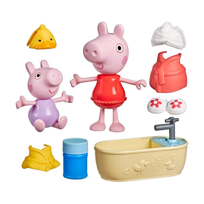 Peppa Pig Set De Juegos Estilos Divertidos - Baño De Burbujas De Peppa