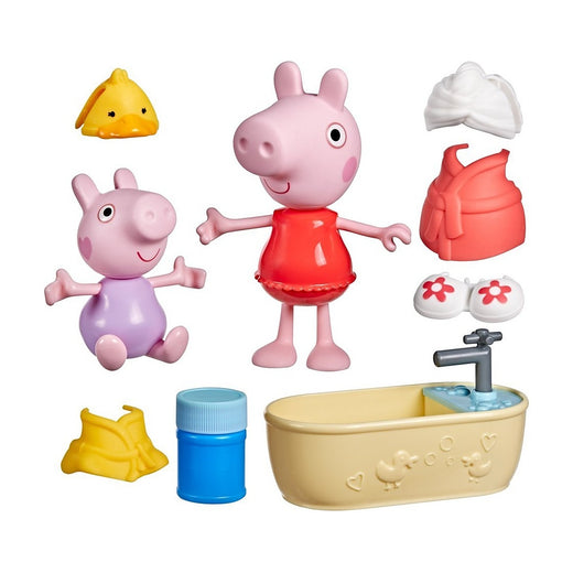 Peppa Pig Set De Juegos Estilos Divertidos - Baño De Burbujas De Peppa