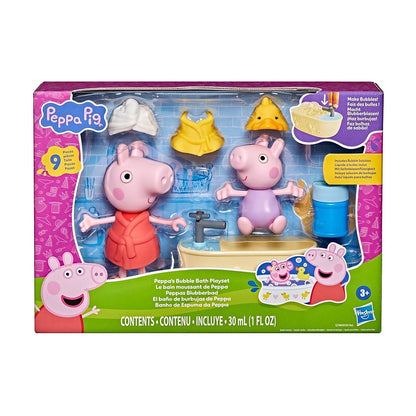 Peppa Pig Set De Juegos Estilos Divertidos - Baño De Burbujas De Peppa