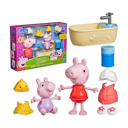 Peppa Pig Set De Juegos Estilos Divertidos - Baño De Burbujas De Peppa