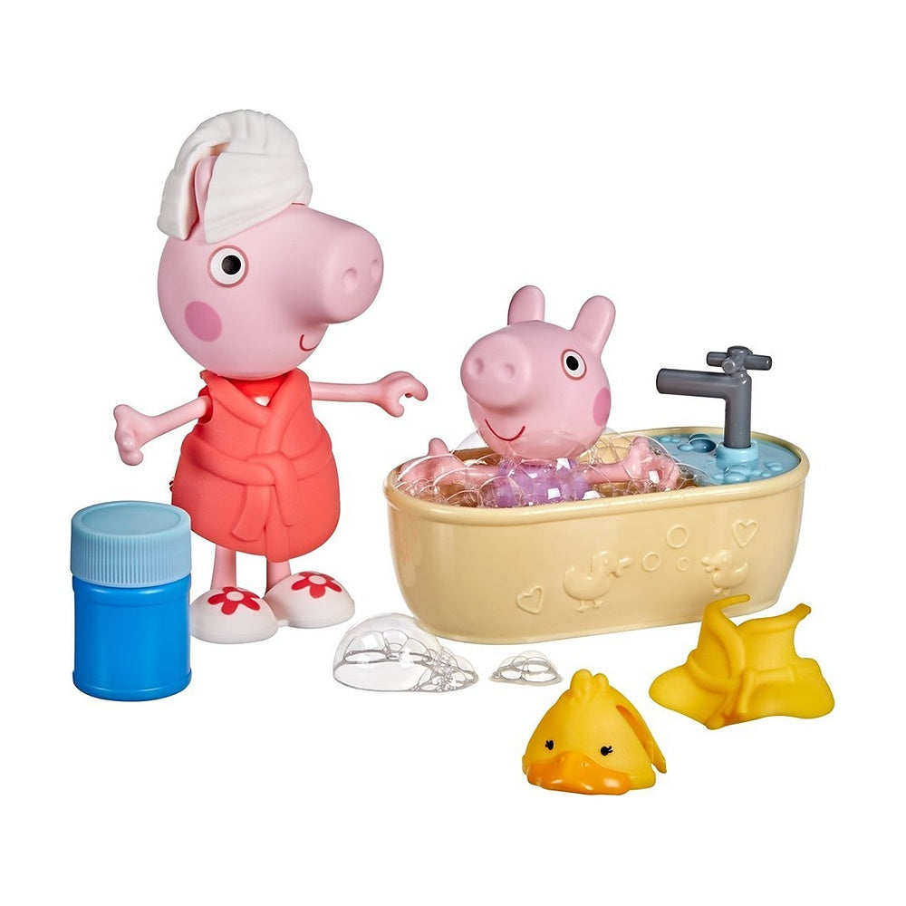 Peppa Pig Set De Juegos Estilos Divertidos - Baño De Burbujas De Peppa