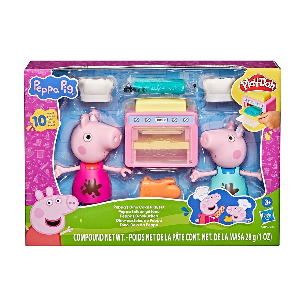 Peppa Pig Set De Juegos Estilos Divertidos - Dino-pasteles De Peppa