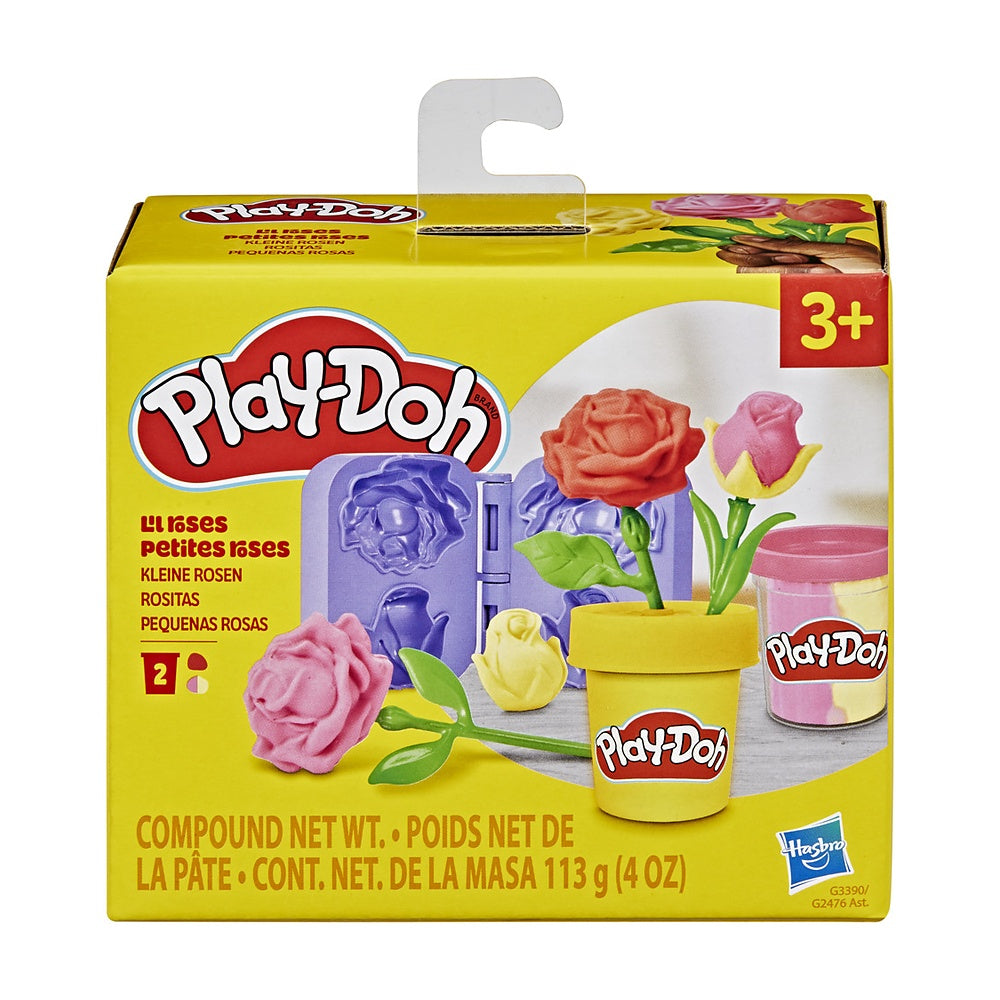 Play-doh Mini Pack De Flores - Pequeñas Rosas