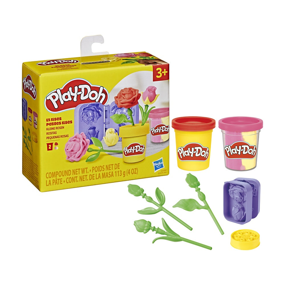 Play-doh Mini Pack De Flores - Pequeñas Rosas