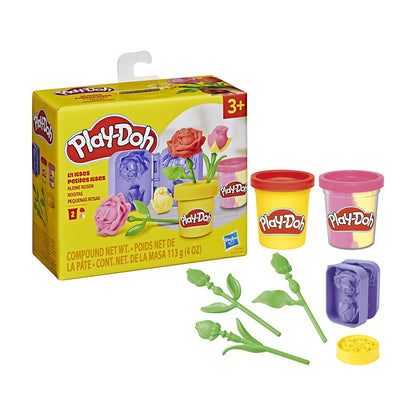 Play-doh Mini Pack De Flores - Pequeñas Rosas