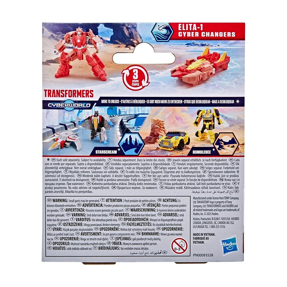 Tranformers Cyberworld Surtido - Elita - 1