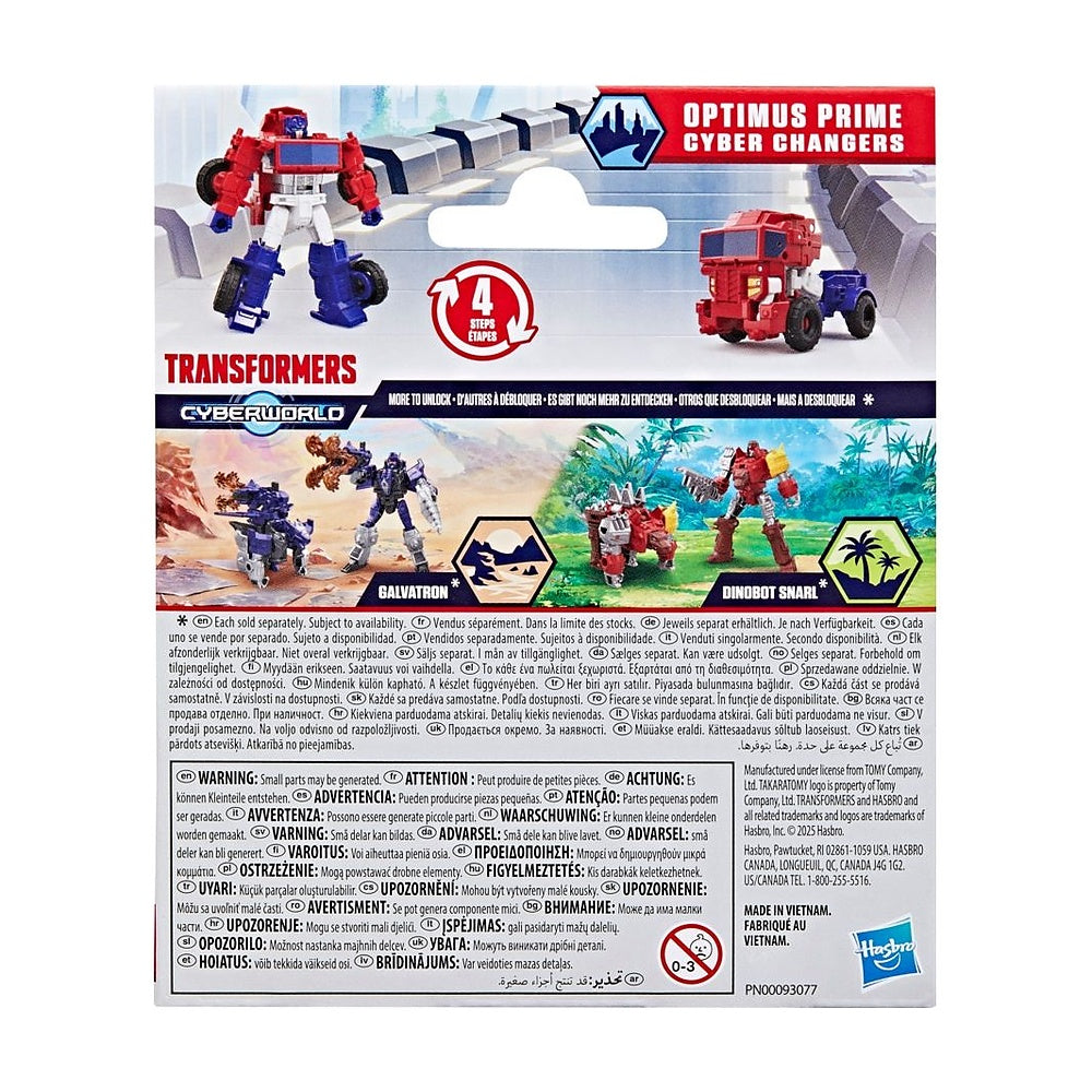 Tranformers Cyberworld Surtido - Optimus Prime