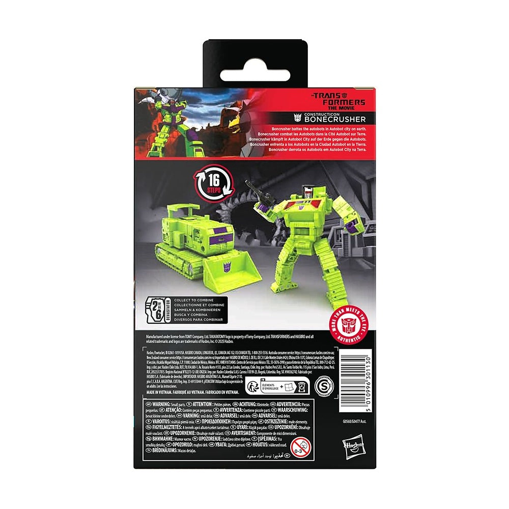 Transformers Gen Studio Series Deluxe Surtido - Constructicon Bonecrusher