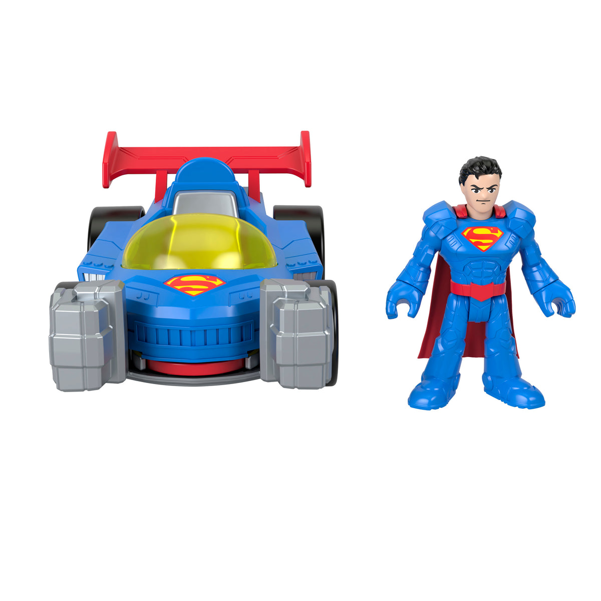 Imaginext Dc Super Friends Superman Vehículo Lanzador - foto 1