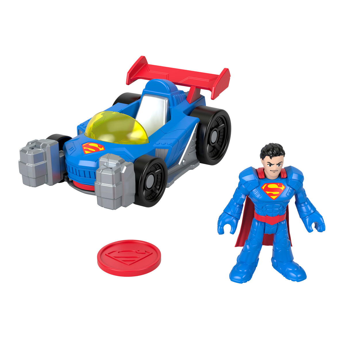 Imaginext Dc Super Friends Superman Vehículo Lanzador - foto 2