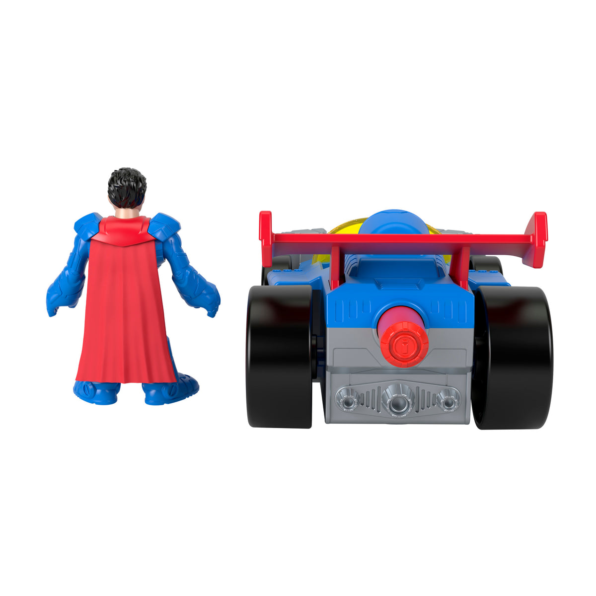 Imaginext Dc Super Friends Superman Vehículo Lanzador - foto 3