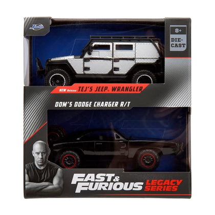 Vehiculo R&f 1:32 Legacy Ff Twin Pack Jada