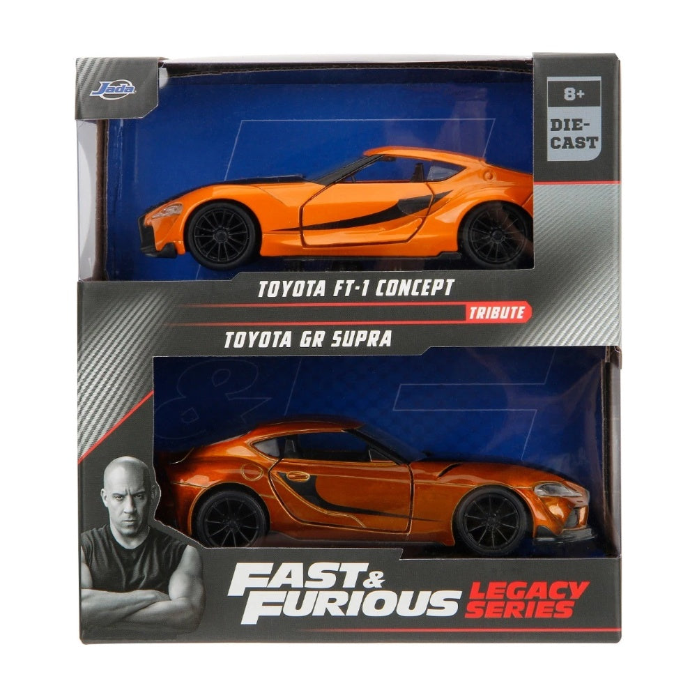 Miniatura Pack Doble Toyota Ft-1 Concept / Supra Bi-color Ff 1/32 - foto 1