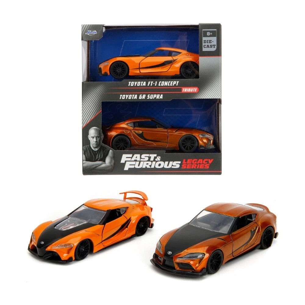 Miniatura Pack Doble Toyota Ft-1 Concept / Supra Bi-color Ff 1/32 - foto 3