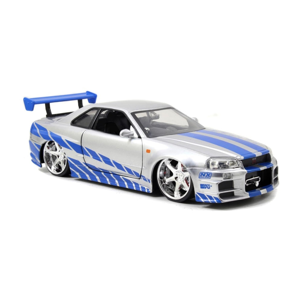 Vehiculo R&f 1:24 2002 Nissan Skyline Gt-r R34 Jada - foto 2