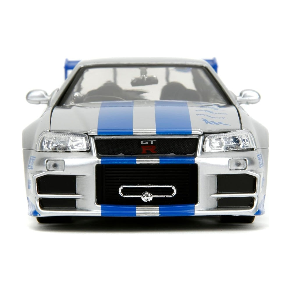 Vehiculo R&f 1:24 2002 Nissan Skyline Gt-r R34 Jada - foto 3
