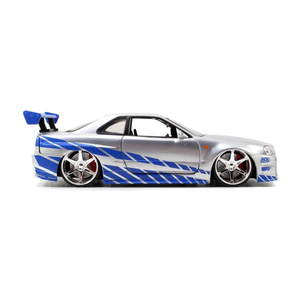 Vehiculo R&f 1:24 2002 Nissan Skyline Gt-r R34 Jada - foto 5