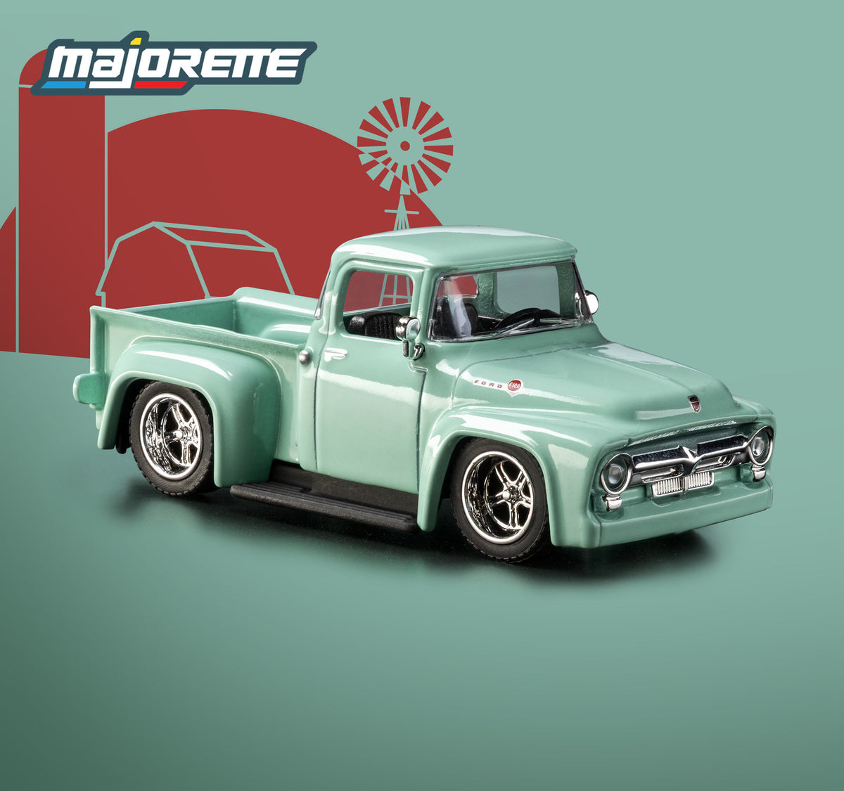 Serie Coleccion Majorette Wave 1 - 1956 Ford F-100