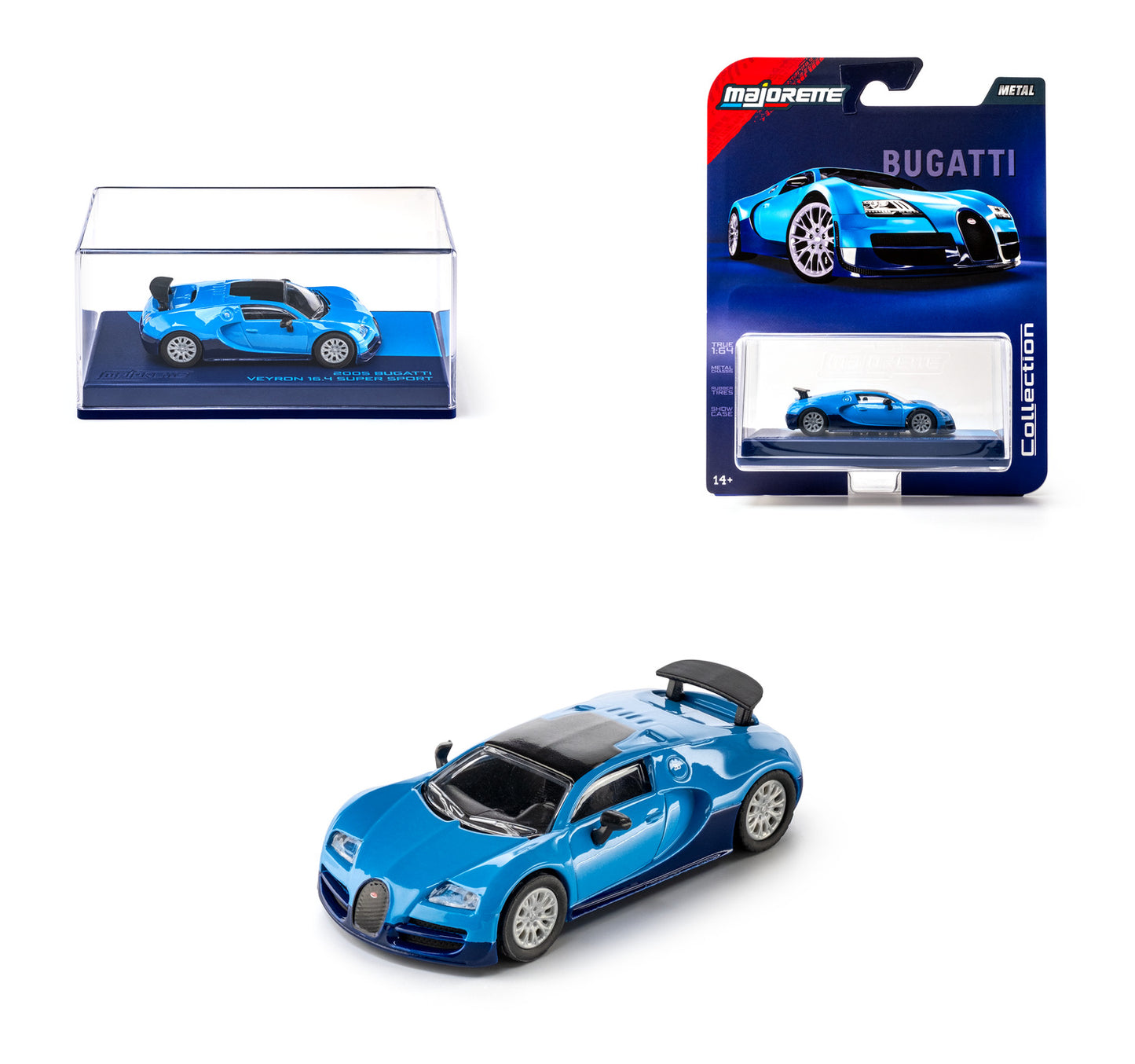 Serie Coleccion Majorette Wave 1 - 2005 Bugatti Veyron