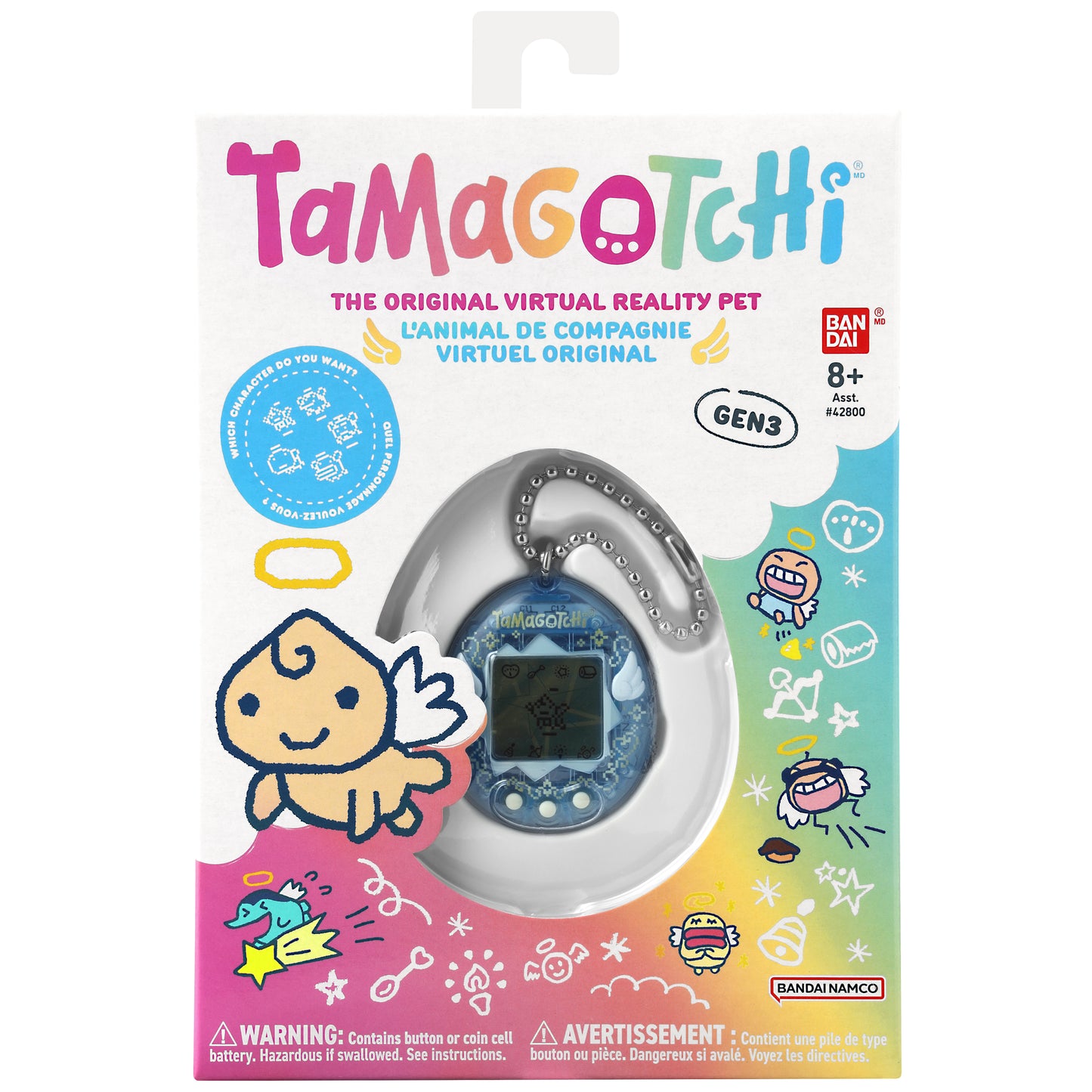 Mascota virtual Tamagotchi original de Bandai - Angel