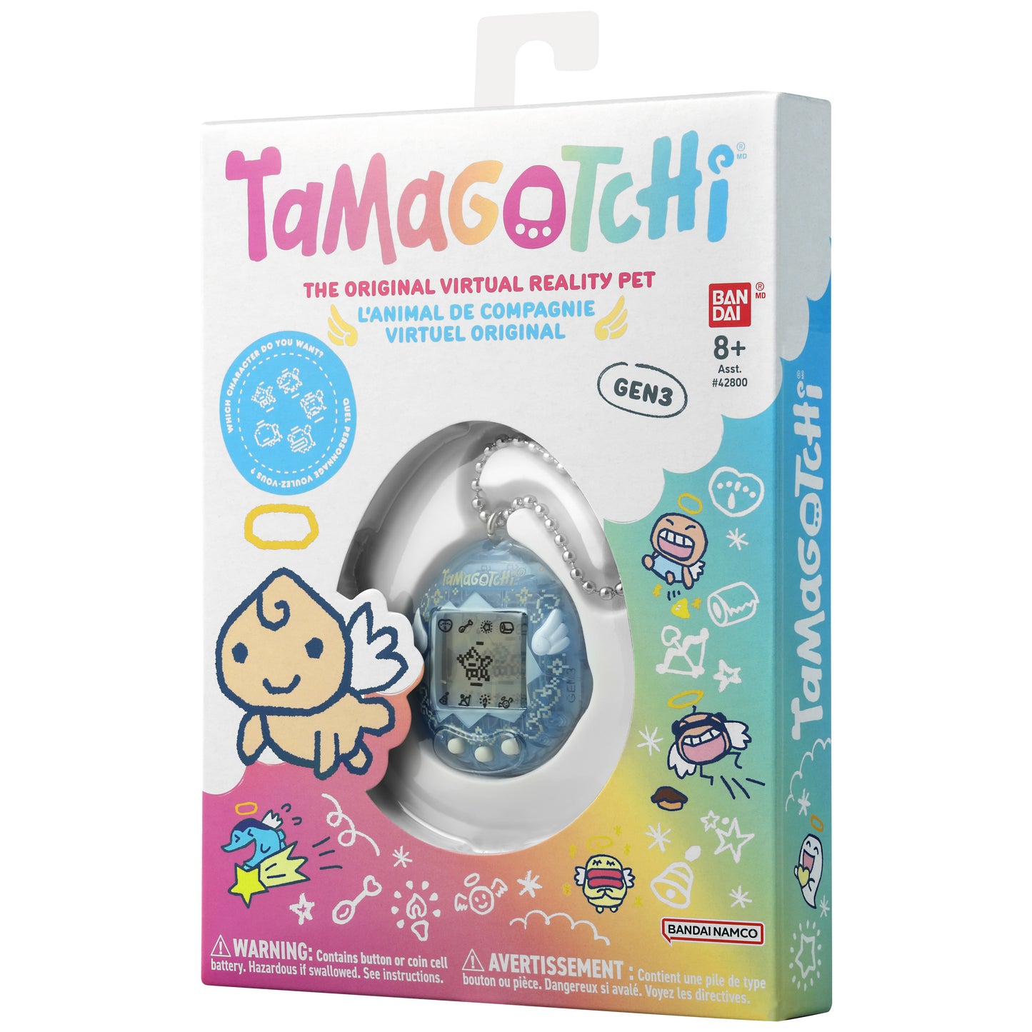 Mascota virtual Tamagotchi original de Bandai - Angel