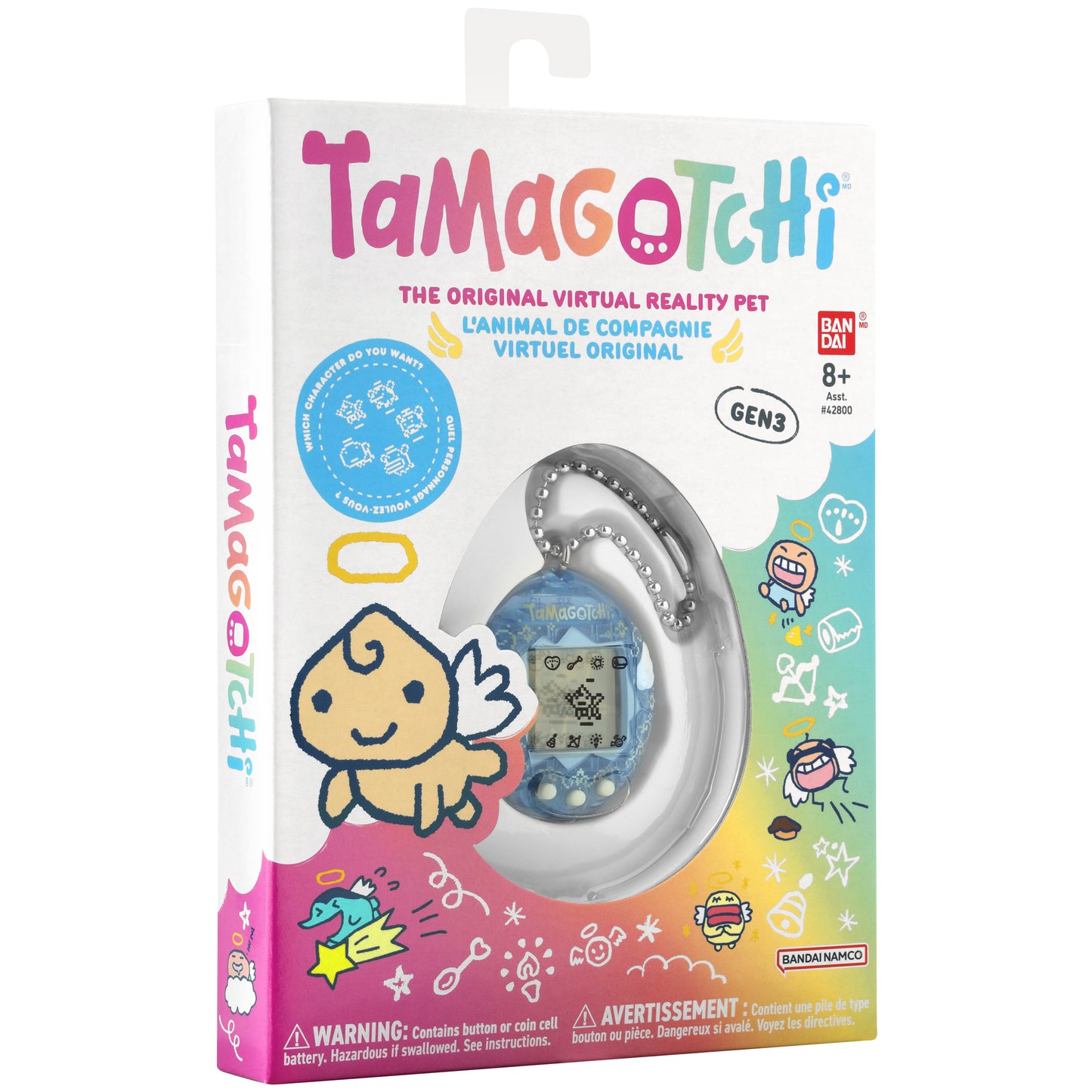 Mascota virtual Tamagotchi original de Bandai - Angel