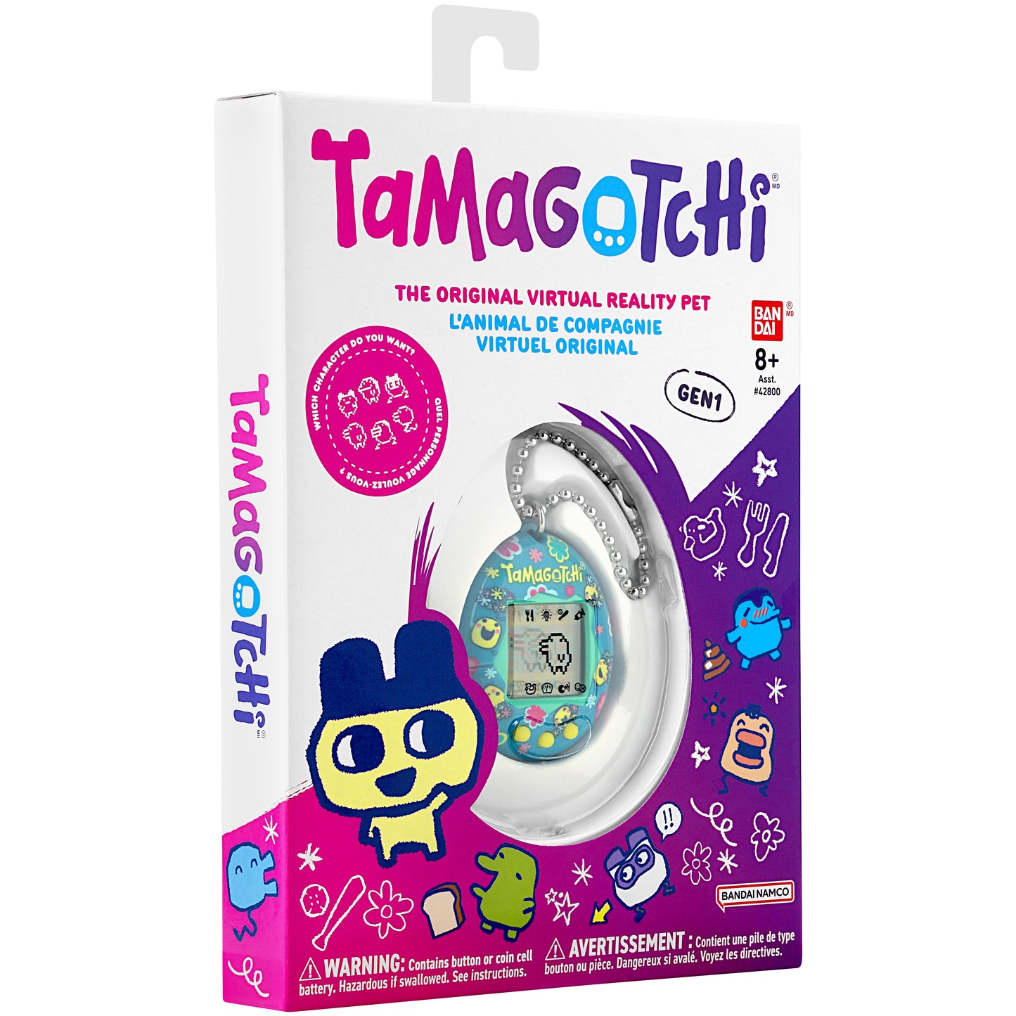 Mascota virtual Tamagotchi original de Bandai - Tama Smile