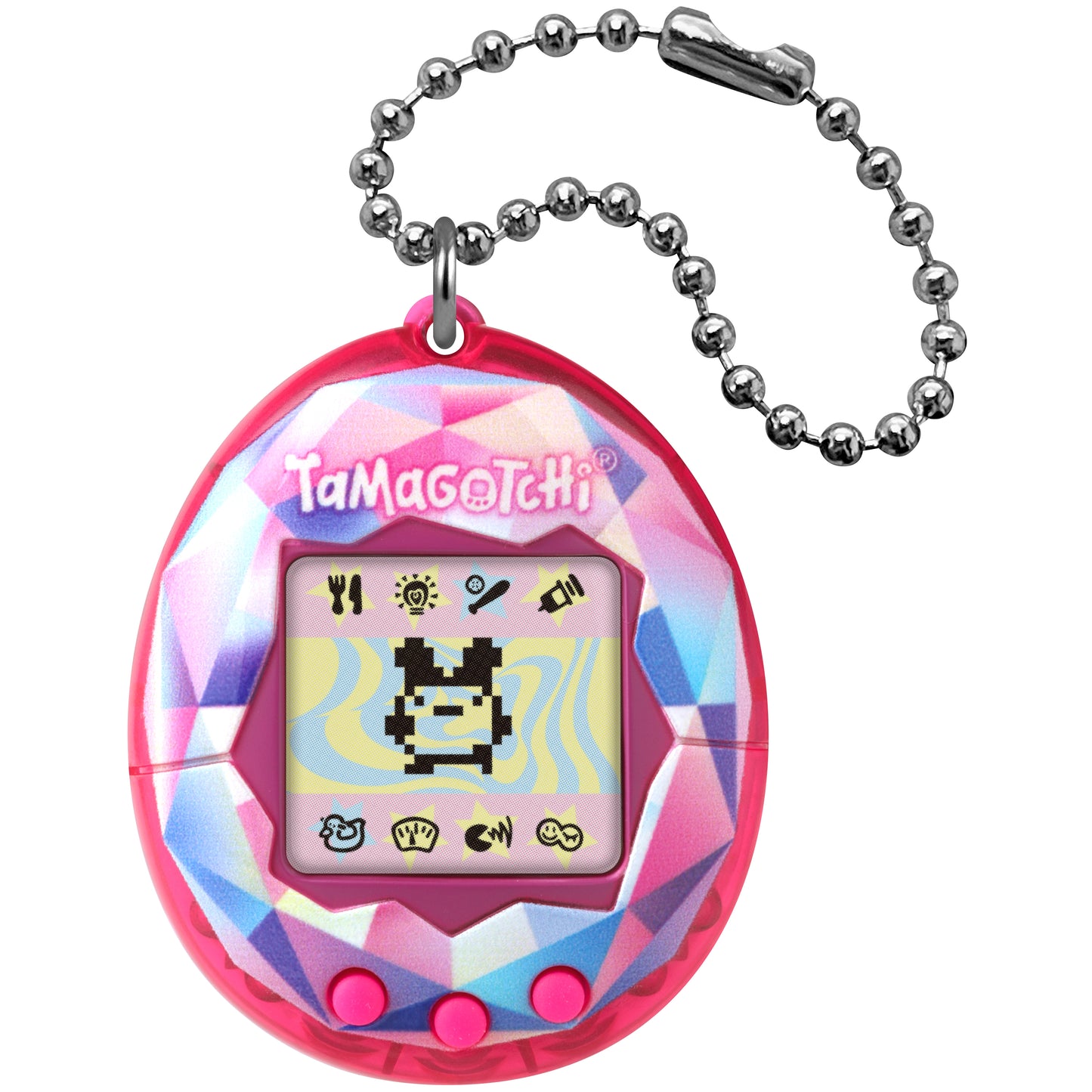 Mascota virtual Tamagotchi original de Bandai - Pink Treasure Jewel
