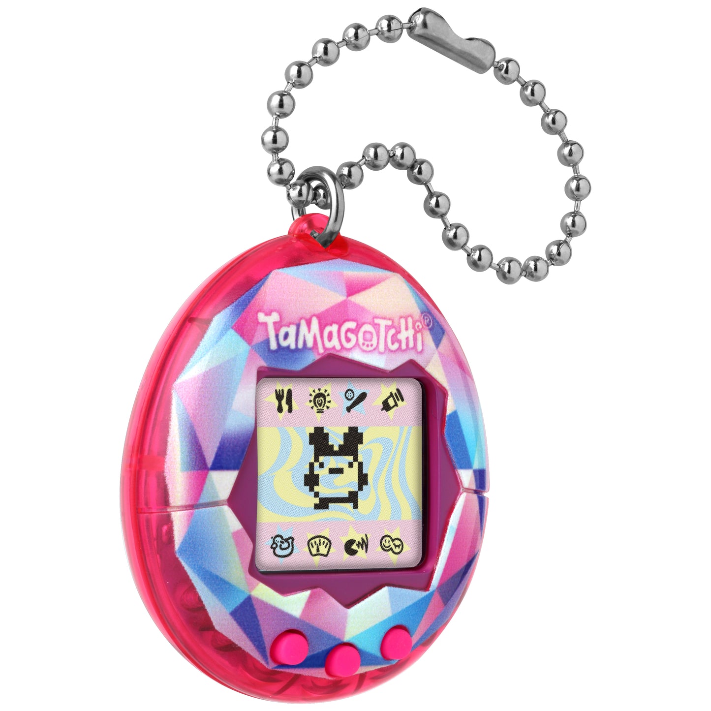 Mascota virtual Tamagotchi original de Bandai - Pink Treasure Jewel