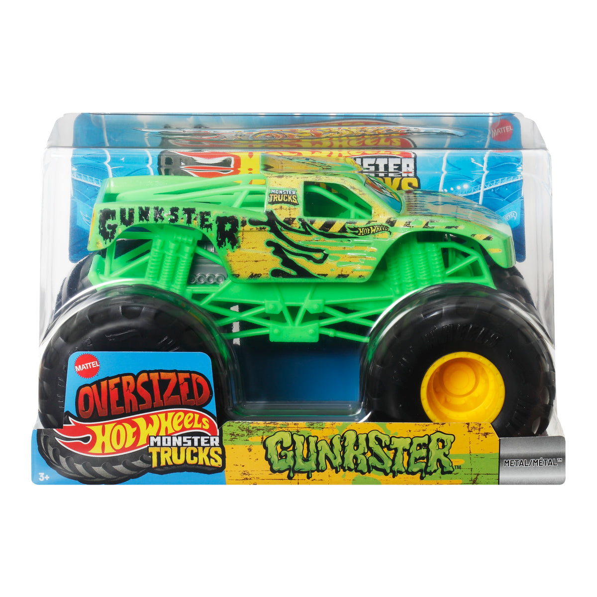 Hot Wheels Monster Trucks Escala 1:24 - Gunkster - foto 1