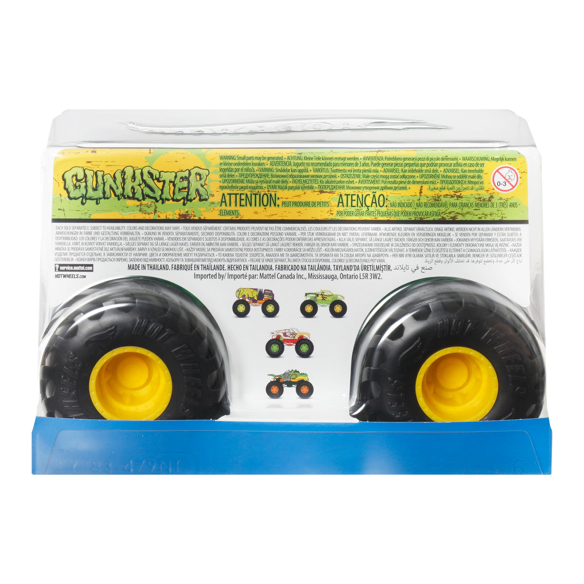 Hot Wheels Monster Trucks Escala 1:24 - Gunkster - foto 2