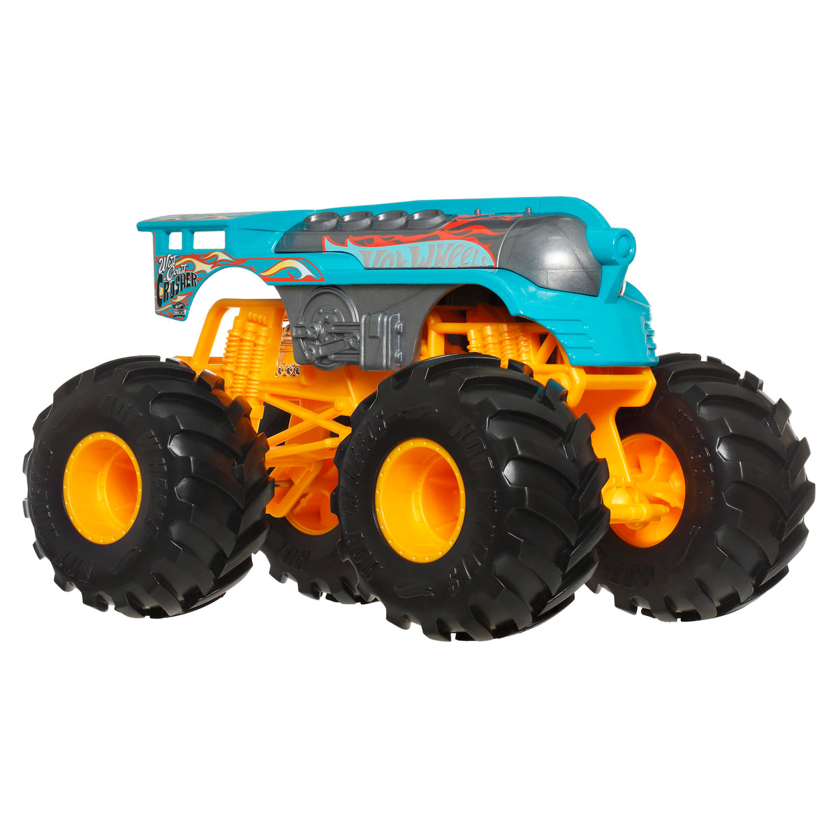 Hot Wheels Monster Trucks Escala 1:24 - West Coast Crusher - foto 3