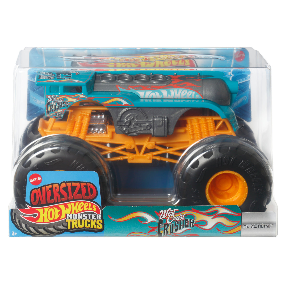 Hot Wheels Monster Trucks Escala 1:24 - West Coast Crusher - foto 4