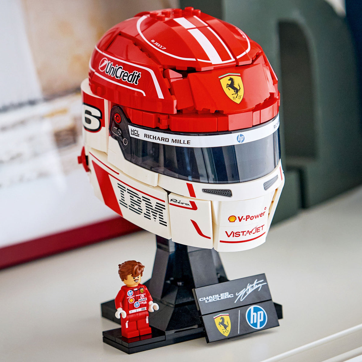 LEGO Editions Scuderia Ferrari HP Casco Charles Leclerc