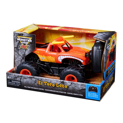 Monster Jam RC El Toro Loco 1:24 con Modo Choque