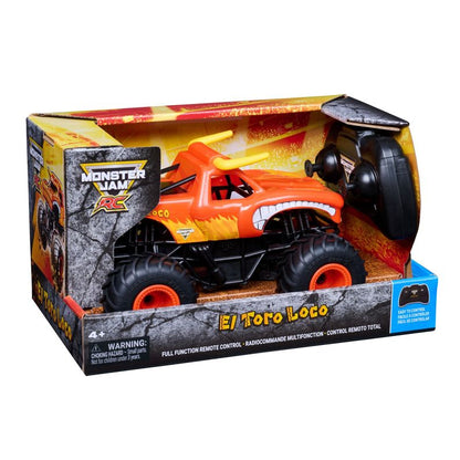 Monster Jam RC El Toro Loco 1:24 con Modo Choque