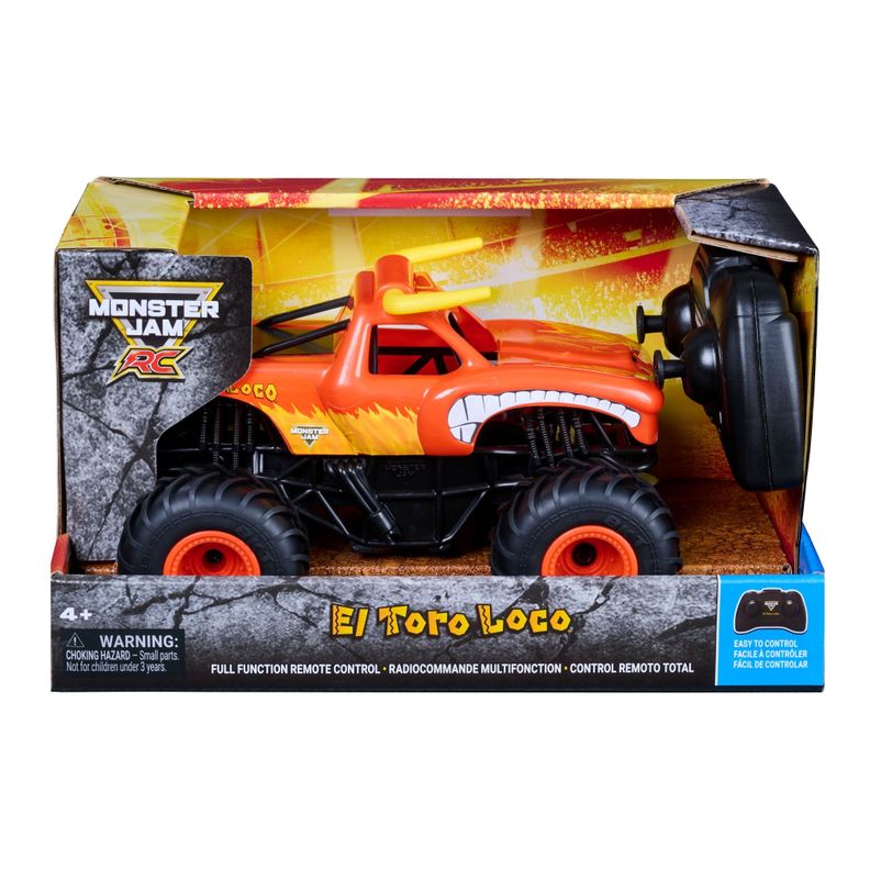 Monster Jam RC El Toro Loco 1:24 con Modo Choque