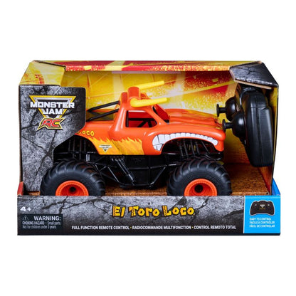 Monster Jam RC El Toro Loco 1:24 con Modo Choque