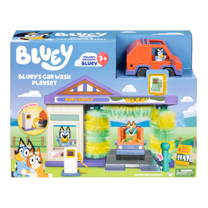 Bluey Set Juego Tunel De Lavado
