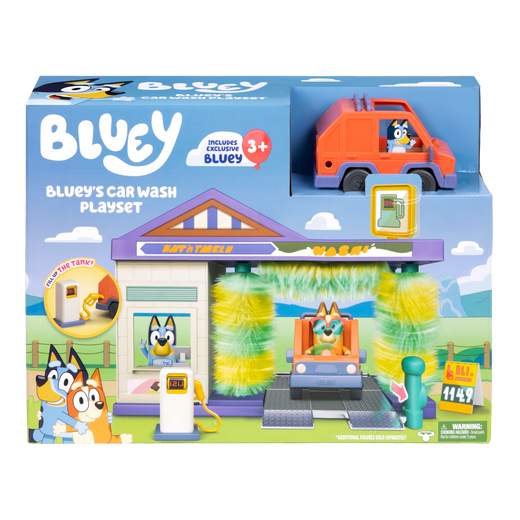 Bluey Set Juego Tunel De Lavado