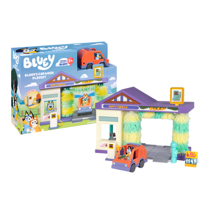 Bluey Set Juego Tunel De Lavado