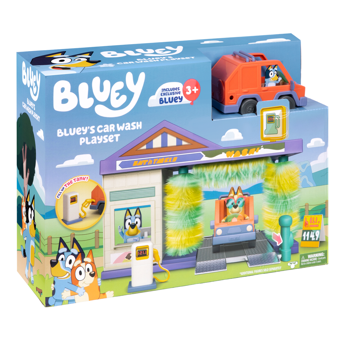 Bluey Set Juego Tunel De Lavado