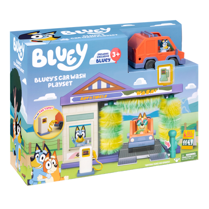 Bluey Set Juego Tunel De Lavado