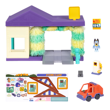 Bluey Set Juego Tunel De Lavado