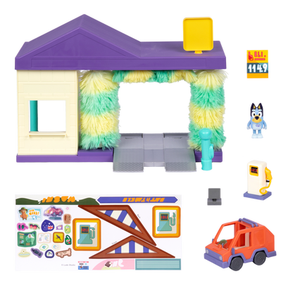 Bluey Set Juego Tunel De Lavado