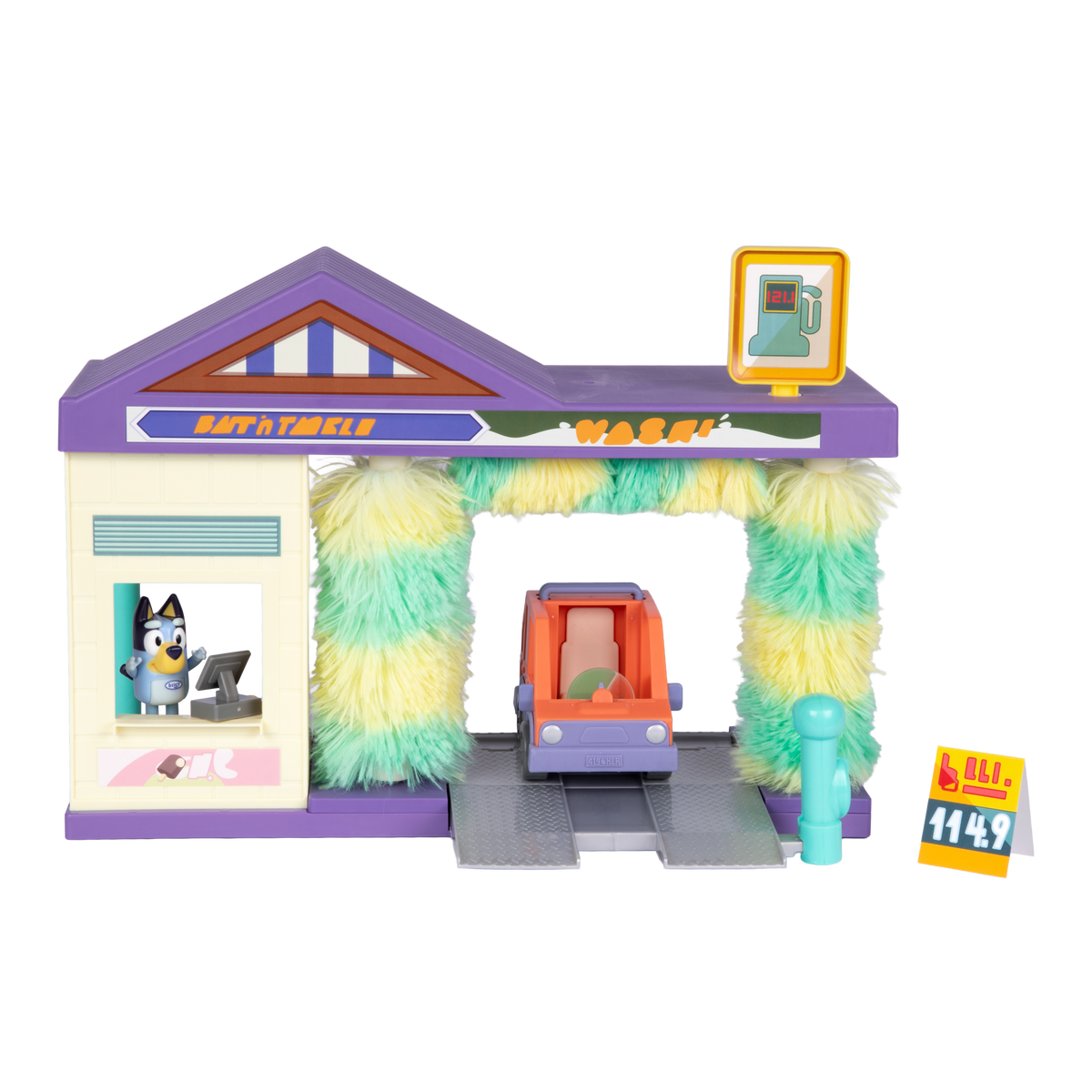 Bluey Set Juego Tunel De Lavado