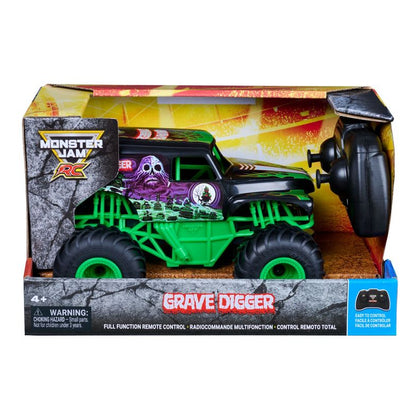 Spin Master Monster Jam RC Grave Digger 1:24 con Modo Choque